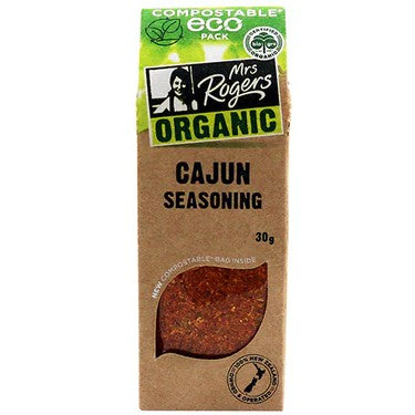 Mrs Rogers Cajun Seasoning (Organic) 30g