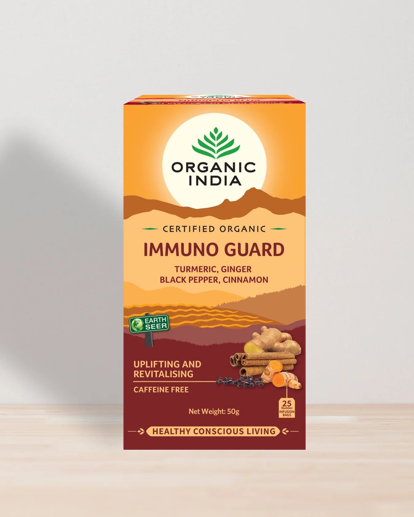 Organic India Immuno Guard Tea 25's