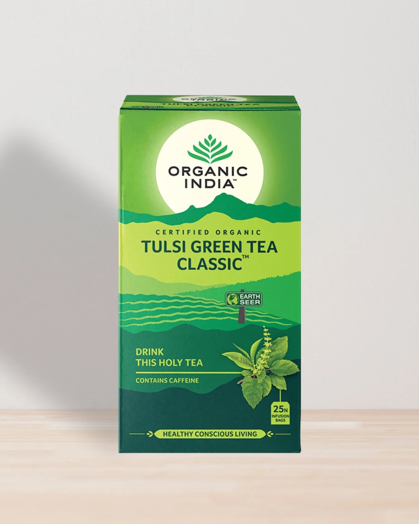 Organic Inida Tulsi Green Tea Classic 25's