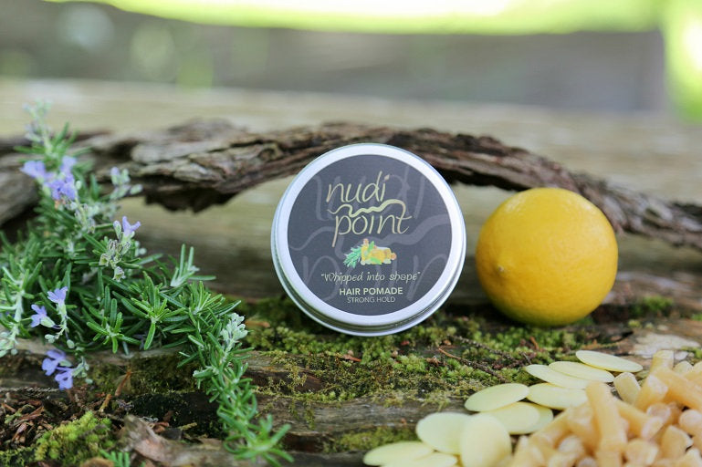 Nudi Point Hair Pomade (Strong Hold) 80g