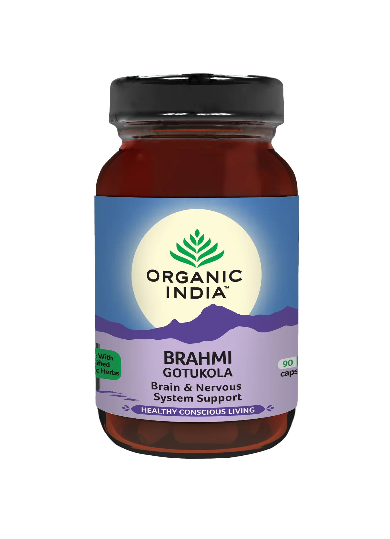 Organic India Brahmi Gotu Kola 90's