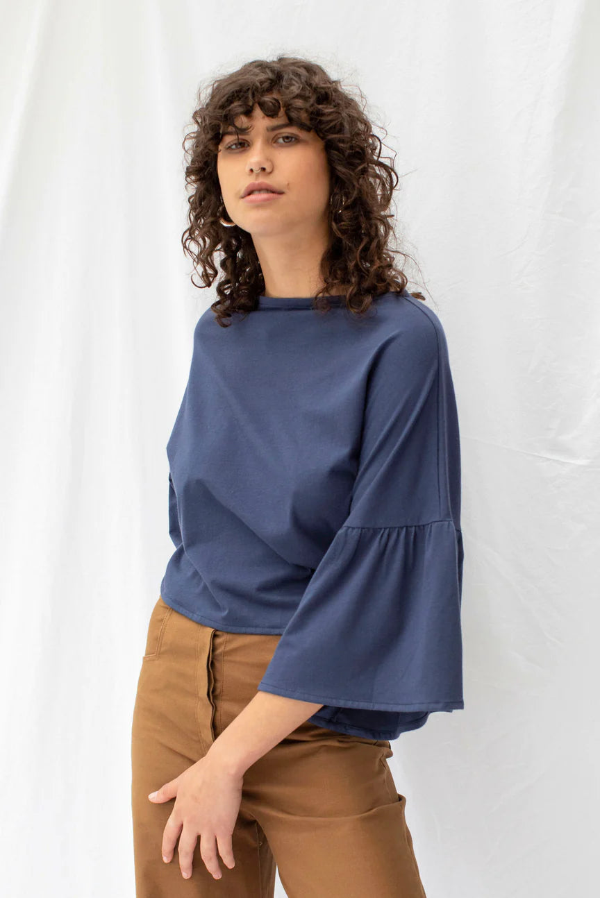 Recreate Clothing Friday Top Soft Navy