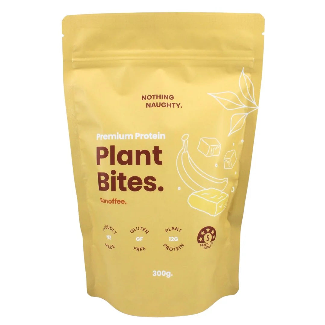 Nothing Naughty Plant Bites - Banoffee 300g