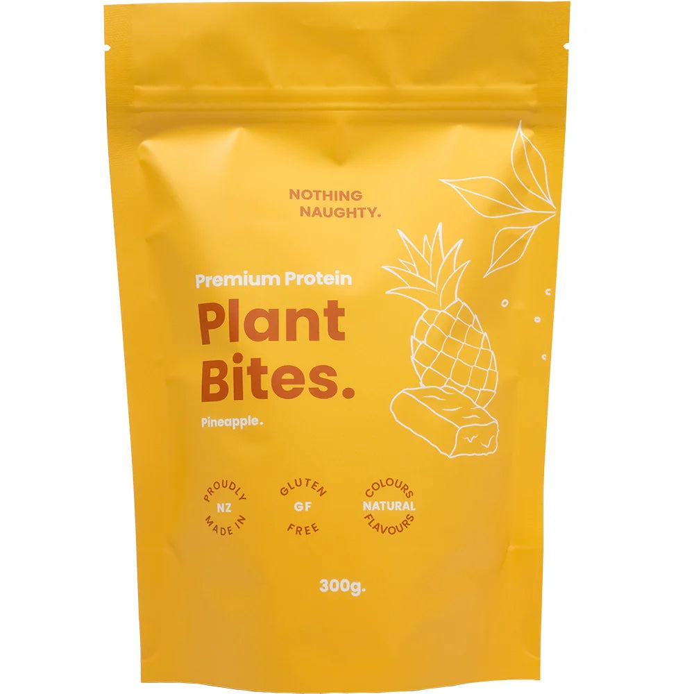 Nothing Naughty Plant Bites - Pineapple 300g