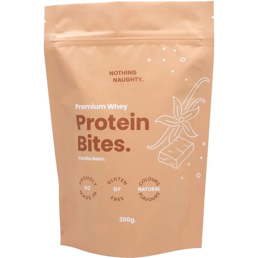 Nothing Naughty Whey Protein Bites - Vanilla Bean
