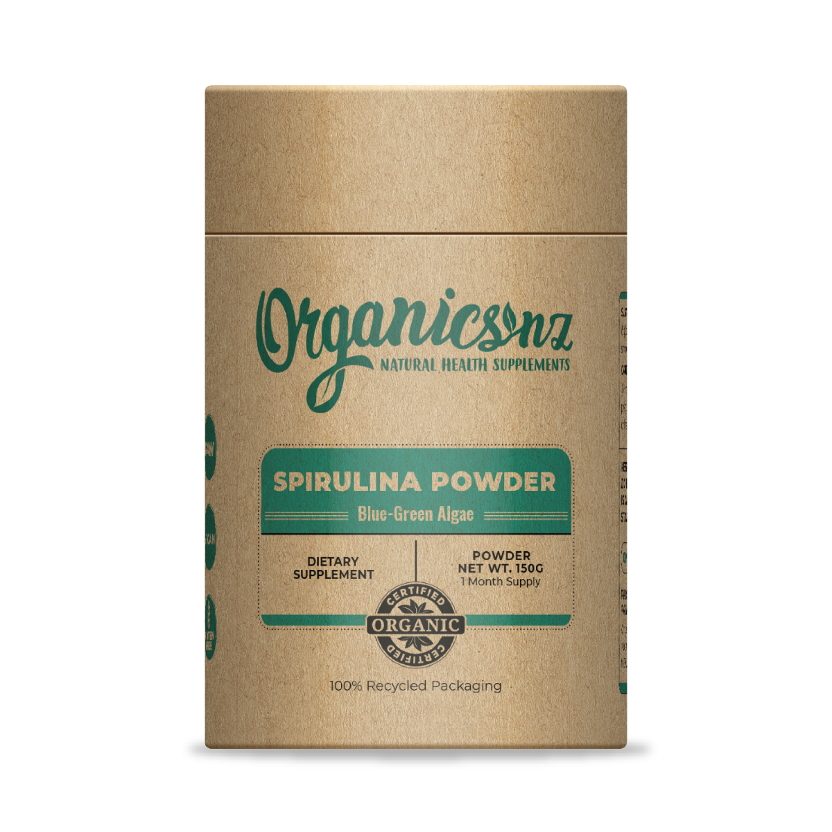 OrganicsNZ Organic Spirulina Powder 150g