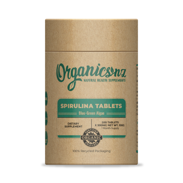 OrganicsNZ Spirulina Tablets 200's
