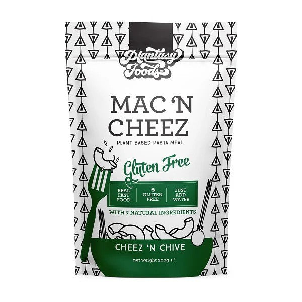 Plantasy Foods - Mac 'N Cheez Cheeze n Chive Gluten Free 200g