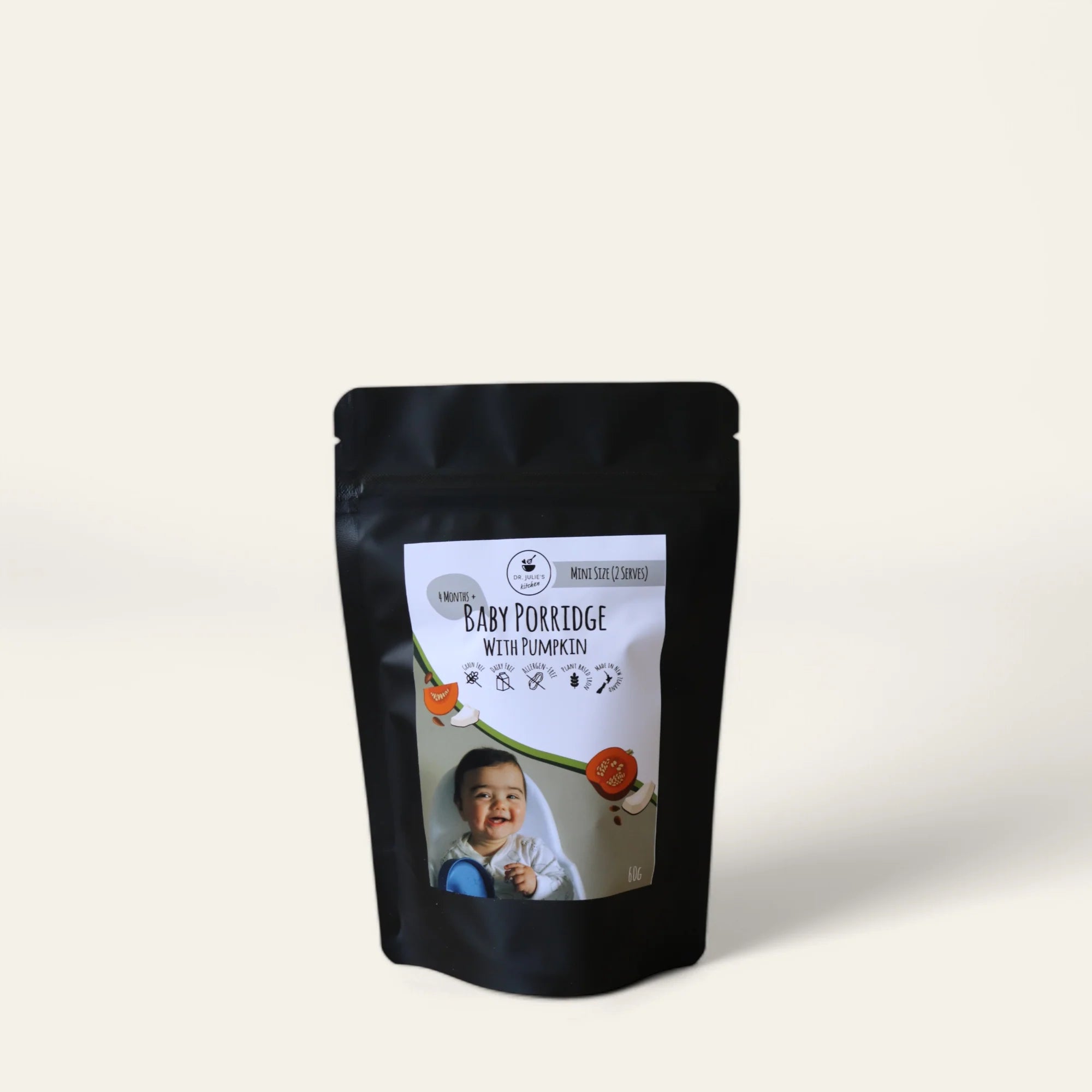 Dr Julie's Kitchen - Baby Porridge with Pumpkin 60g