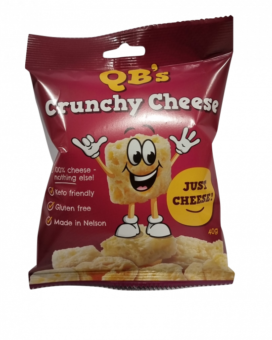 QB's Crunchy Cheese 120g