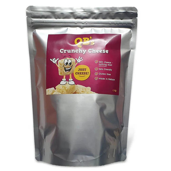 QB's Crunchy Cheese 120g