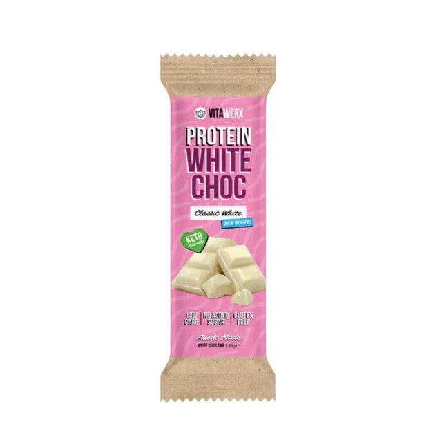 Vitawerx Protein White Choc Bar 35g