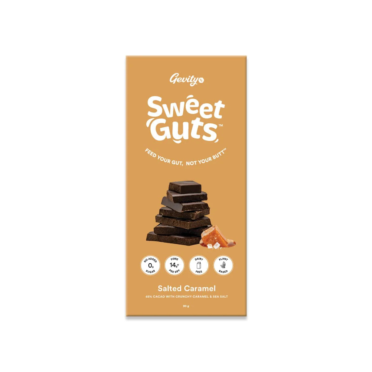 Gevity Sweet Guts Chocolate - Salted Caramel 90g