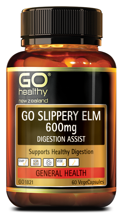 Go Healthy Slippery Elm - 60 caps
