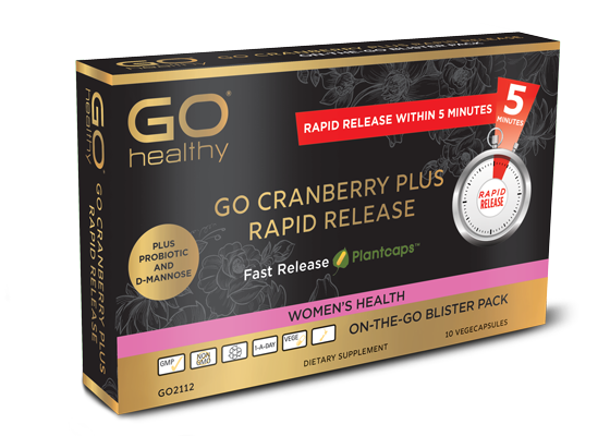Go Cranberry plus Rapid Release 10s