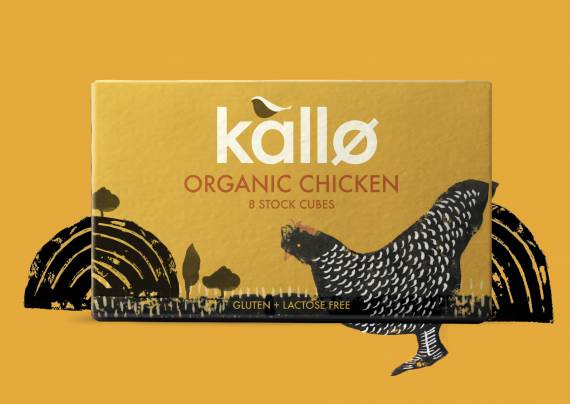 Kallo Organic Stock Cubes - Chicken x6