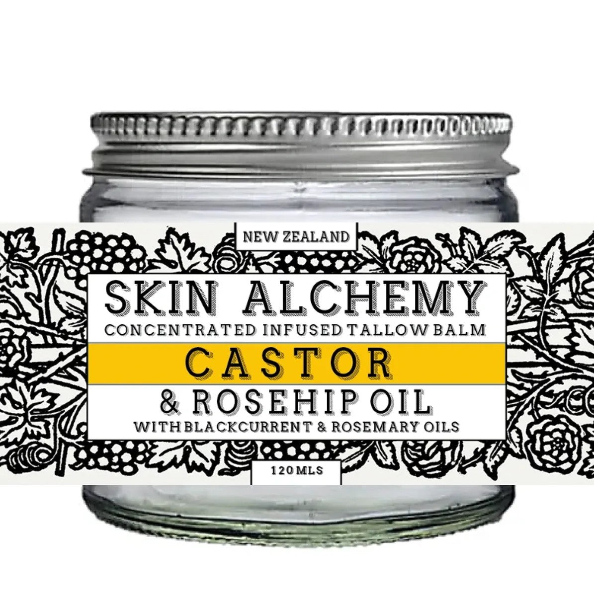 NZ Tallow Castor Rosehip 200mL