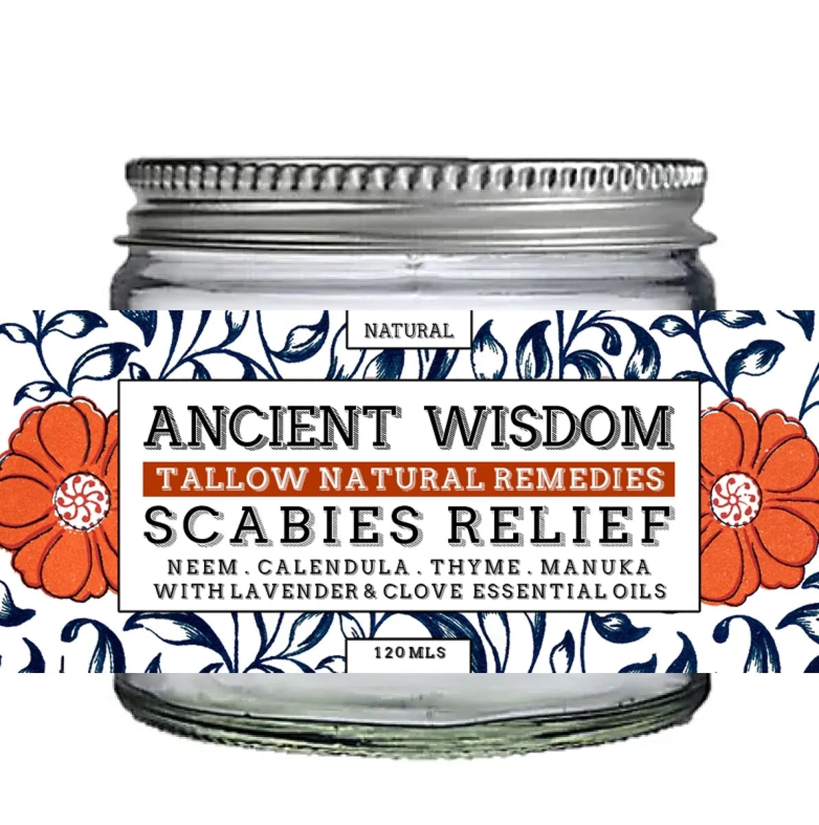 NZ Tallow Ancient Wisdom Scabies Relief 120ml