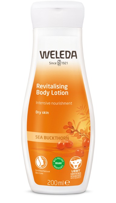 Weleda Skin Revitalising Body Lotion - Sea Buckthorn 200mL