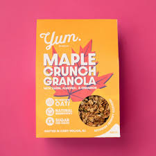 Yum Maple Crunch Granola 350g