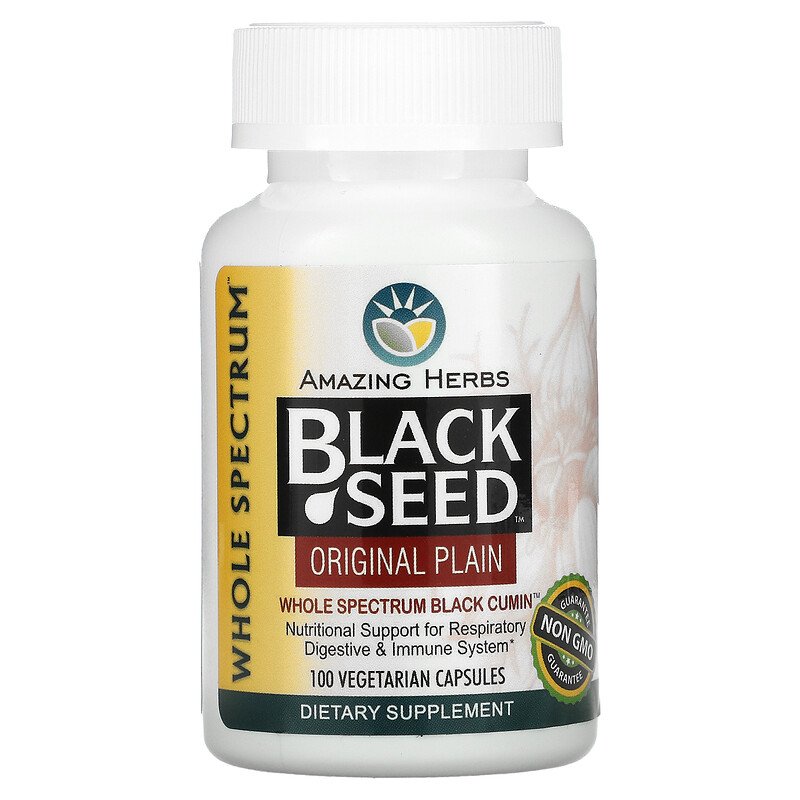 Amazing Herbs - Black Seed 100's