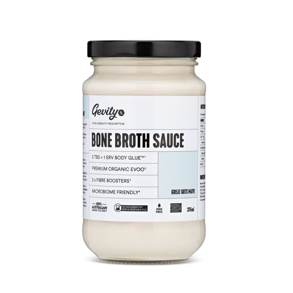 Gevity - Bone Broth Sauce/Mayo Great Guts 375ml