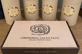 Raw Ceremonial Cacao Paste Block Amaru 1kg