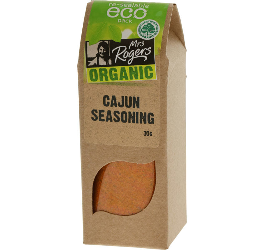 Mrs Rogers Organic Cajun Seasoning 30g