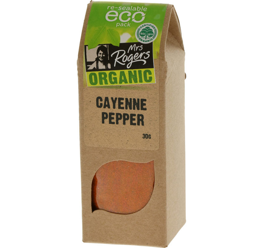 Mrs Rogers Organic Cayenne Pepper 30g