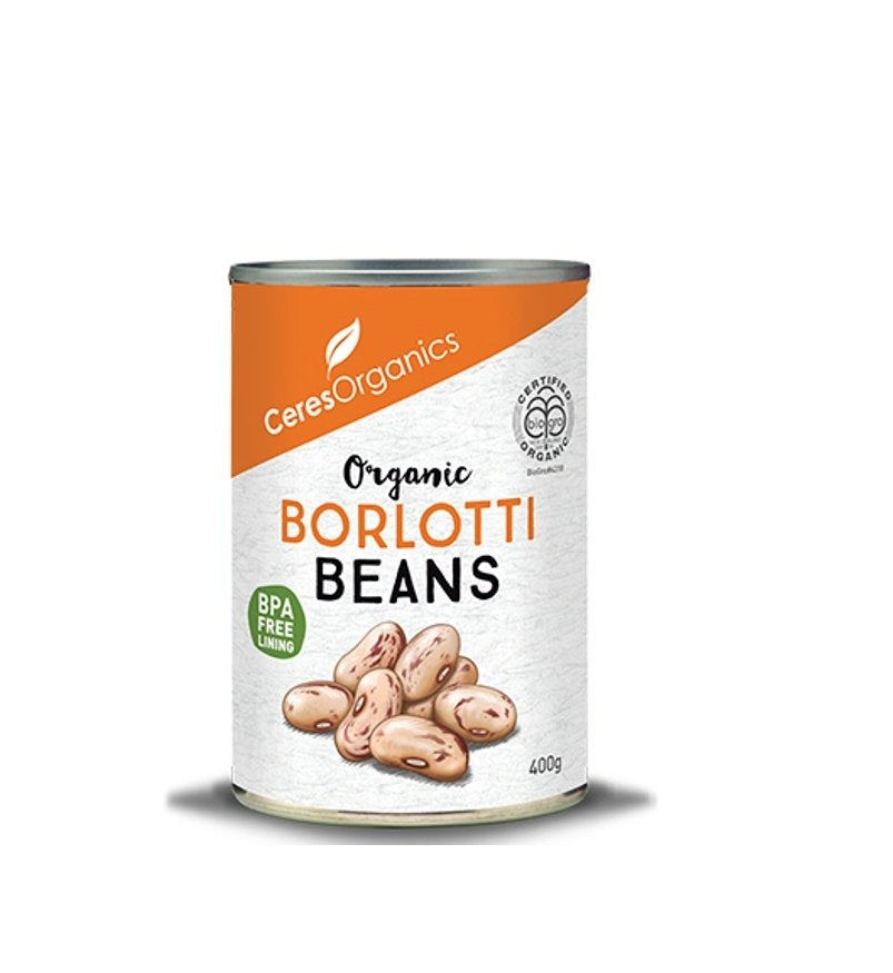 Ceres Borlotti Beans 400g Can