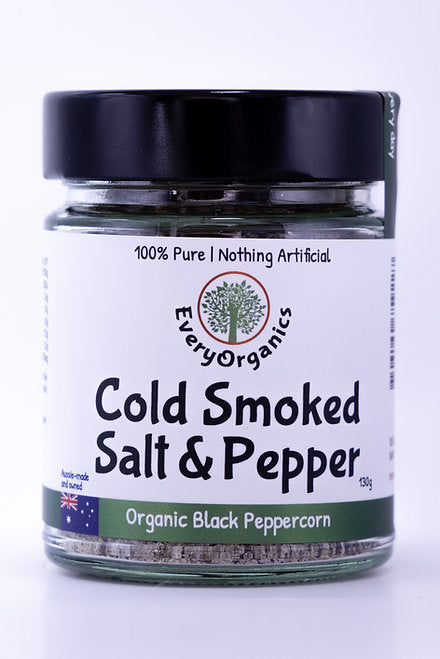 EveryOrganics  - Cold Smoked Salt and Pepper 110g