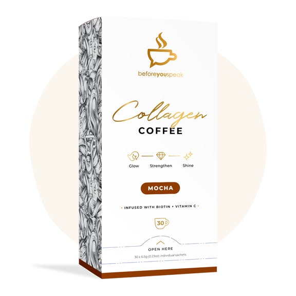 BeforeYouSpeak - Collagen Mocha Coffee 30's