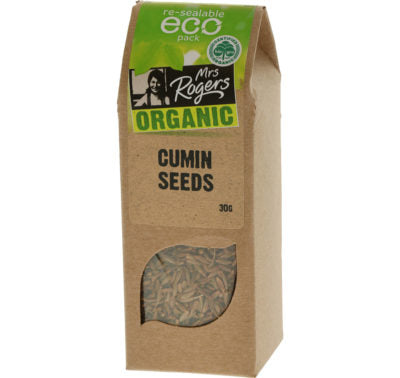 Mrs Rogers Organic Cumin Seeds 30g