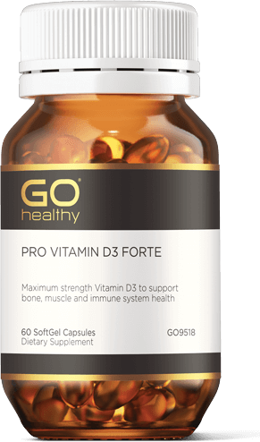 Go Healthy Pro Vitamin D3 Forte 60's