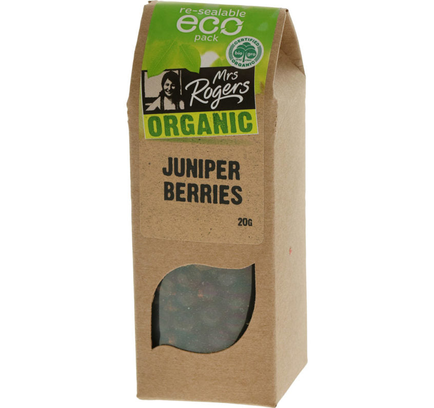 Mrs Rogers Organic Juniper Berries 20g