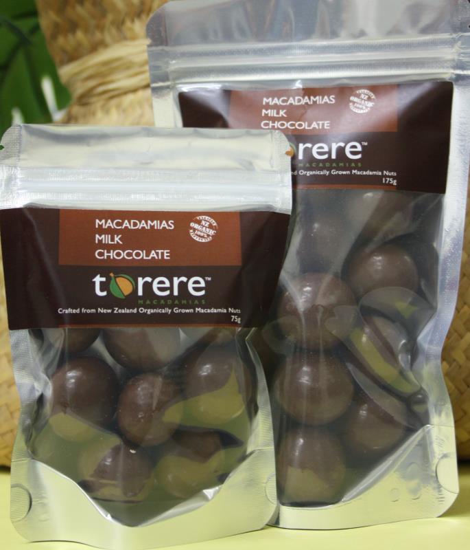 Torere Macadamias - Milk Chocolate