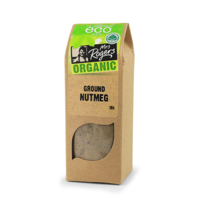 Mrs Rogers Organic Ground Nutmeg 18g