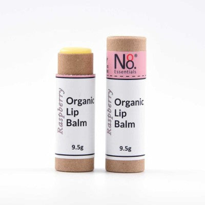 N8 Organic Lip Balm Raspberry 9.5g
