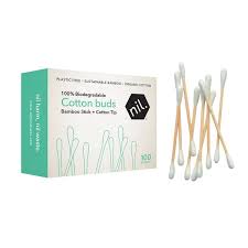 Nil Cotton Buds (Bamboo/Cotton) 100 pack