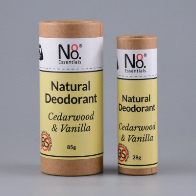 N8 Natural Deodorant Cedarwood and Vanilla 28g