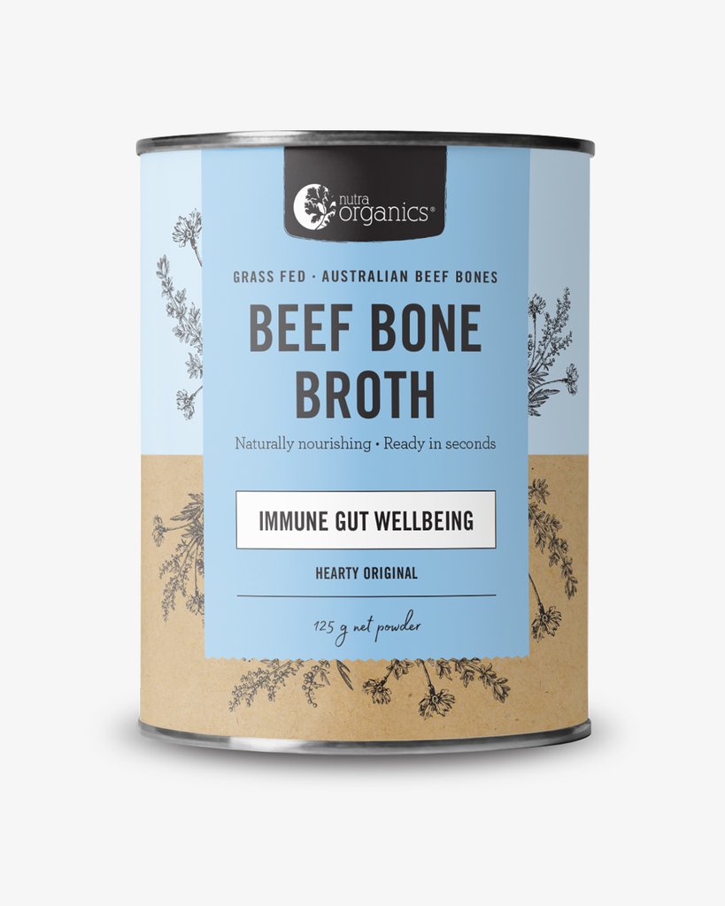 Nutra Organics Beef BONE BROTH - Hearty Original 125g