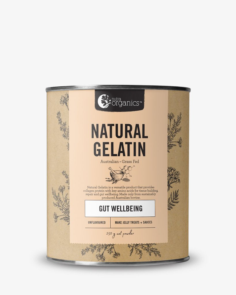 Nutra Organics Natural Gelatin 250g