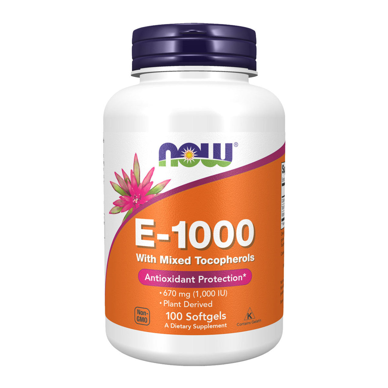 Now Natural Vitamin E-1000 - 100 soft gels