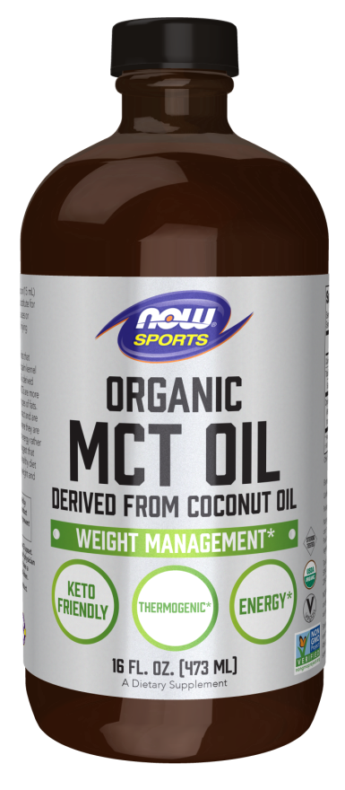 Now - Organic MCT Oil 473mL