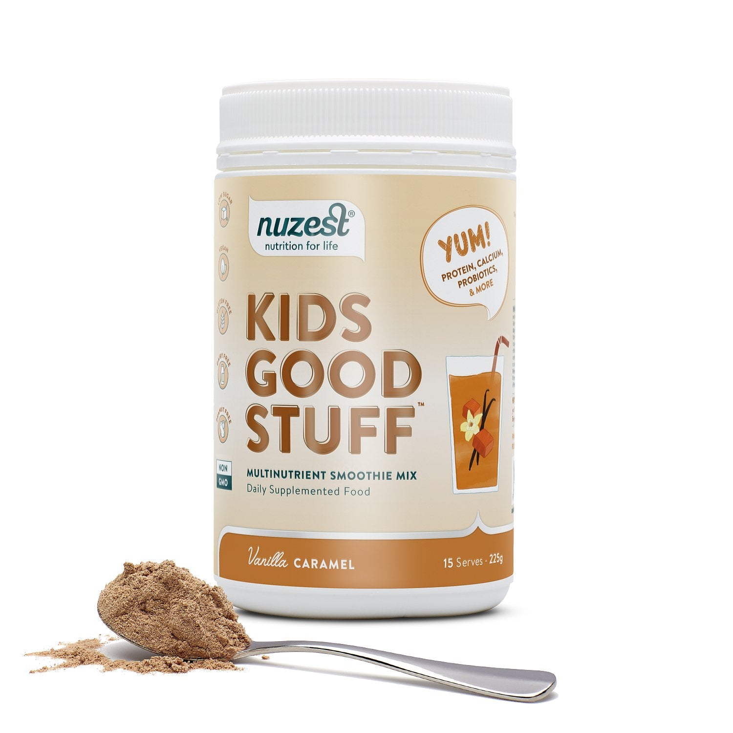 Nuzest Kids Good Stuff - Vanilla Caramel 225g