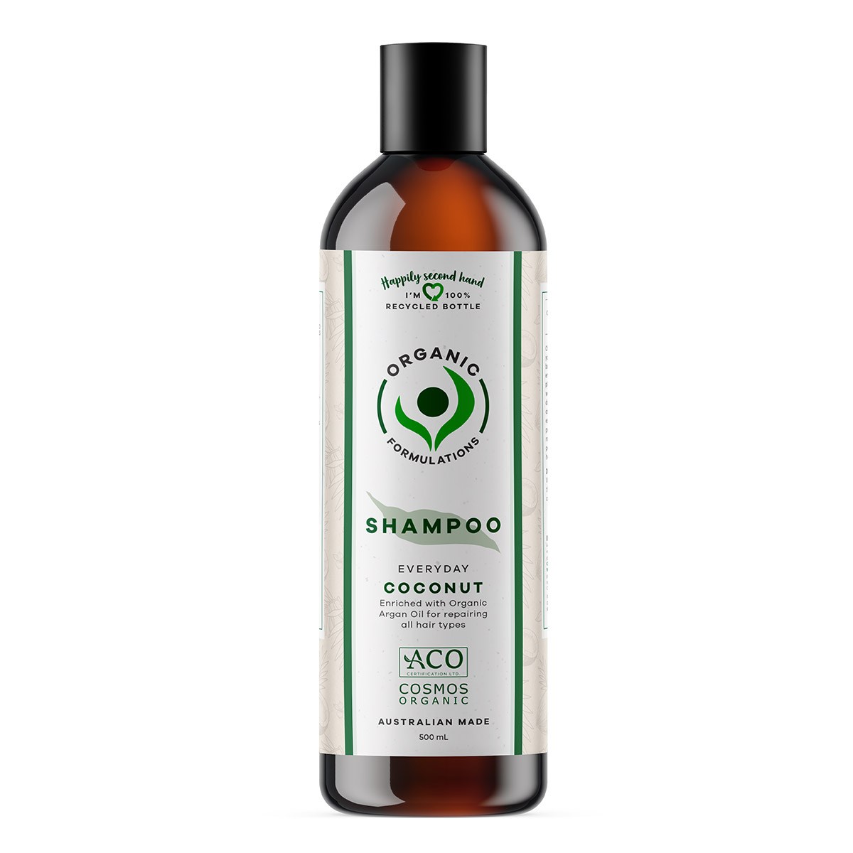 Organic Formulations Shampoo - Everyday Coconut 500mL
