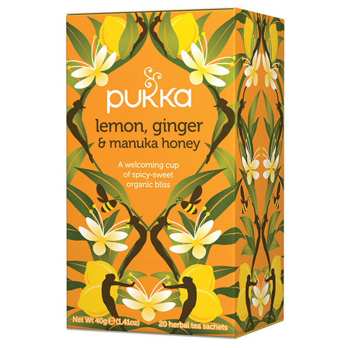 Pukka - Lemon, Ginger & Manuka Tea