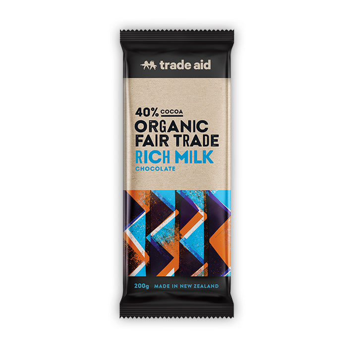 Trade Aid Rich Milk Chocolate 200g