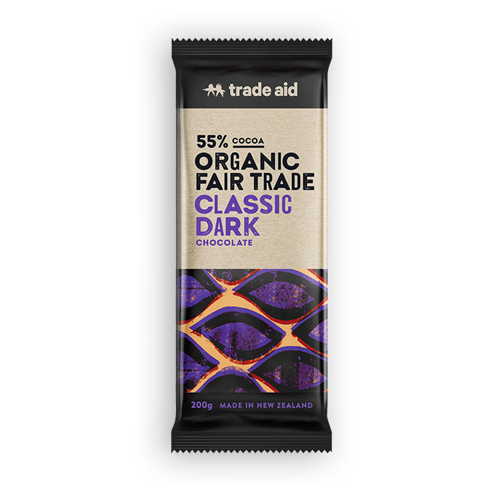 Trade Aid Classic Dark Chocolate 200g