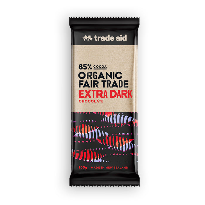 Trade Aid Extra Dark Chocolate 100g - 85%
